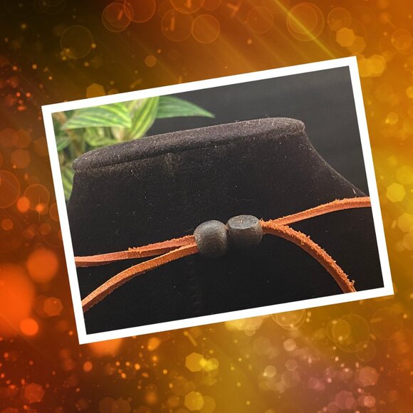 Handmade Fall/Halloween-themed Statement Necklace - Picture 5 of 6